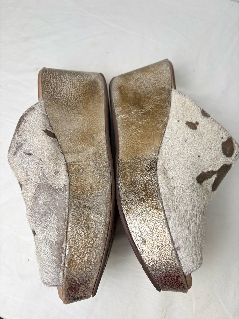 Chocolat Blu Yiona Wedge Slide Sandal Size 8 - Picture 8 of 11